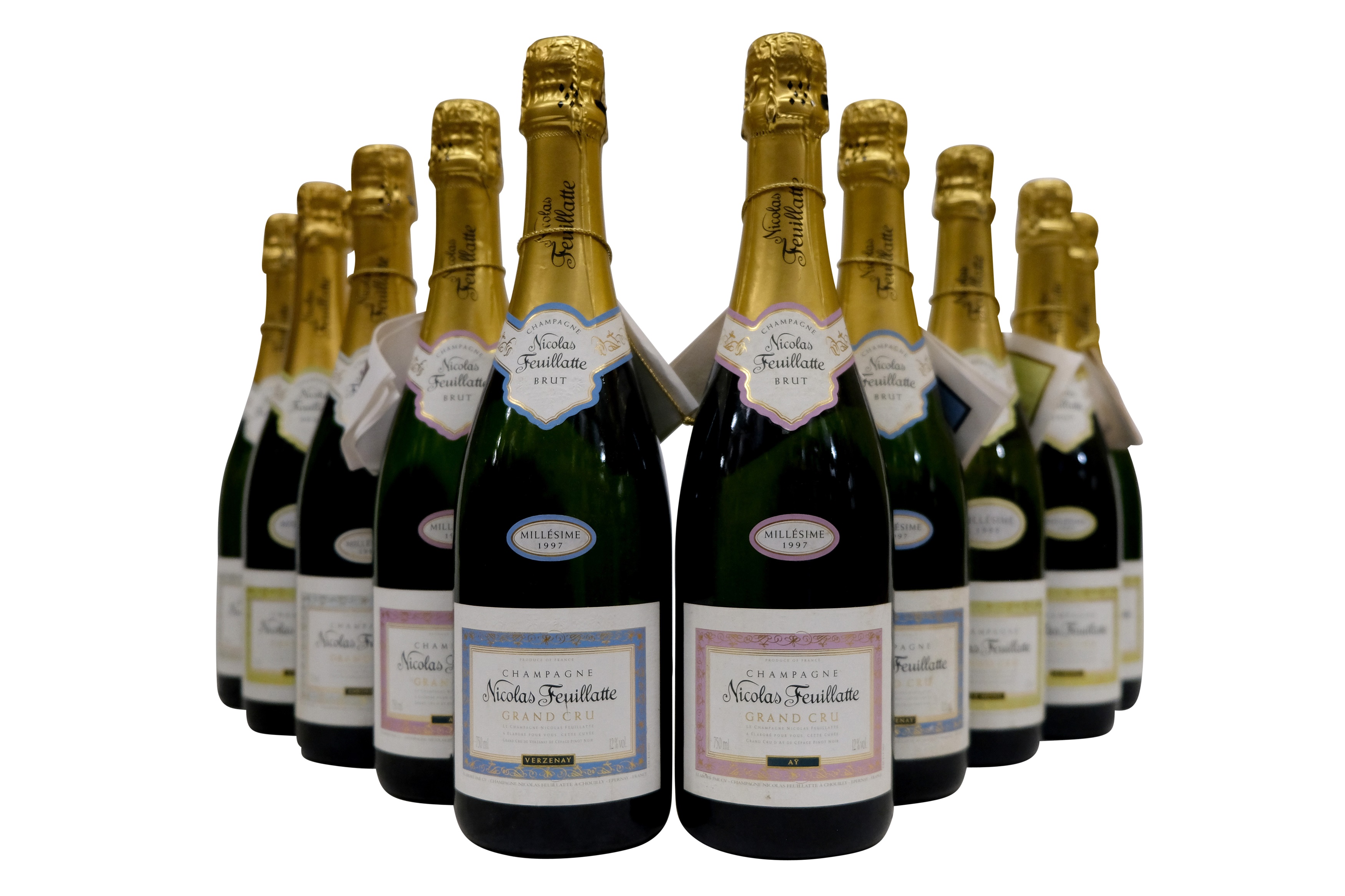 Mixed Champagnes of Nicolas Feuillatte