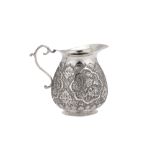 A mid-20th century Iranian (Persian) silver milk jug, Isfahan circa 1940