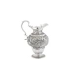 A George II silver cream jug, London circa 1750 by John Pollock (this mark reg. 26th June 1739)