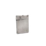 A George VI sterling silver lighter, London 1947 by Asprey and Co