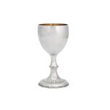 A George III sterling silver goblet, London 1773 by ?L, possibly Thomas Liddiard (reg. 3rd March