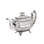 Hallmarking Interest – A George III Irish sterling silver teapot, Dublin 1811 by Richard Sawyer