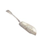 A William IV sterling silver fish slice, London 1836 by William Eaton