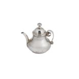 An early 18th century Dutch silver miniature ‘toy’ teapot, Amsterdam 1738 by Willem van Strant