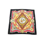 Hermes 'Je Compte les Heures' Silk Scarf