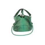 Gucci Emerald Python Wave Bag