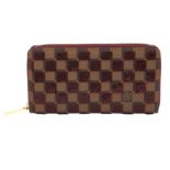 Louis Vuitton Damier Ebene Paillettes Zippy Wallet