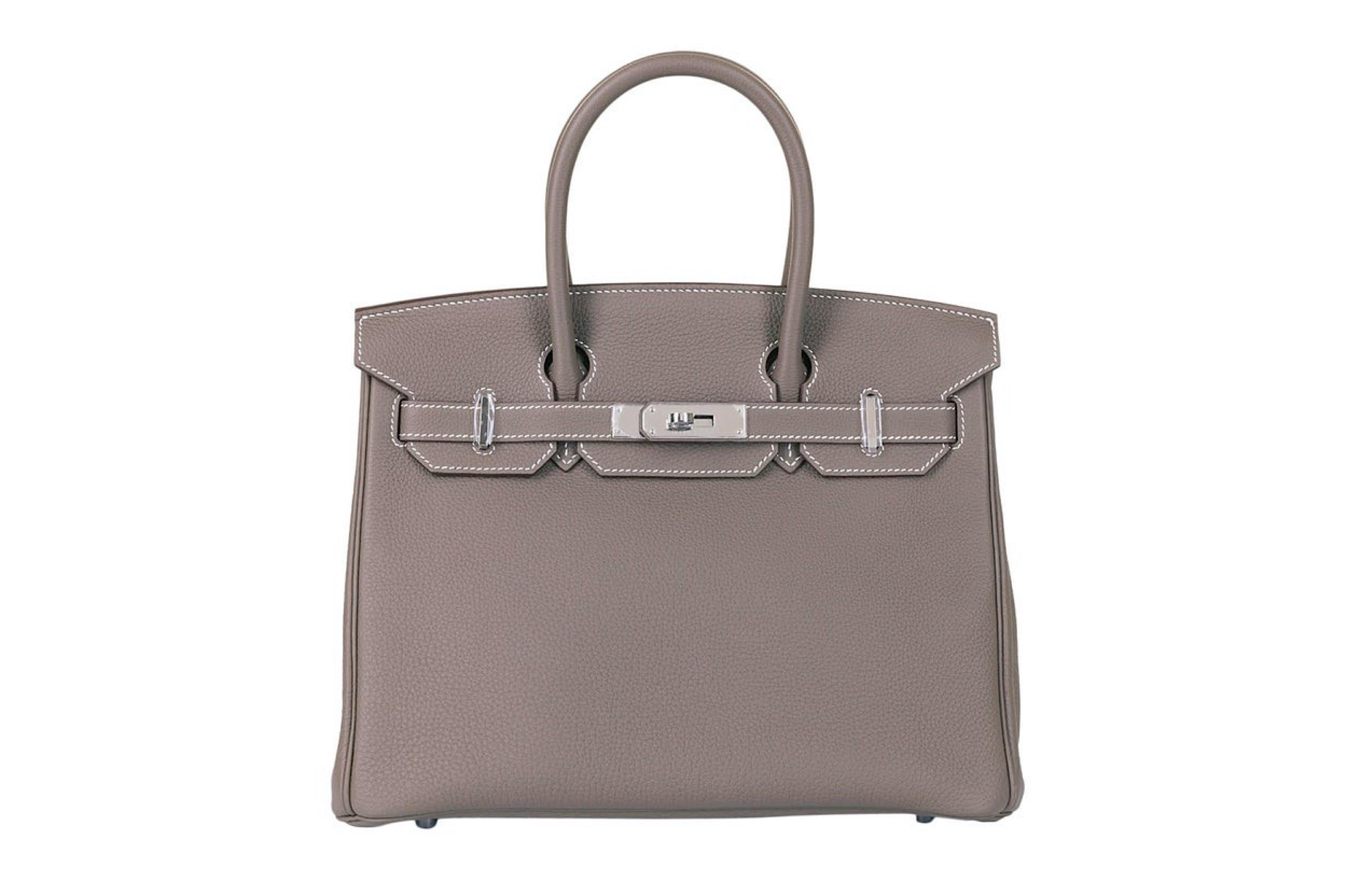 Hermes Etoupe Togo Birkin 30