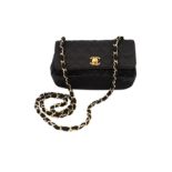 Chanel Black Mini Evening Flap Bag
