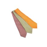 Hermes Silk Ties