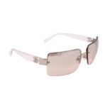 Chanel Silver Ombre CC Logo Sunglasses