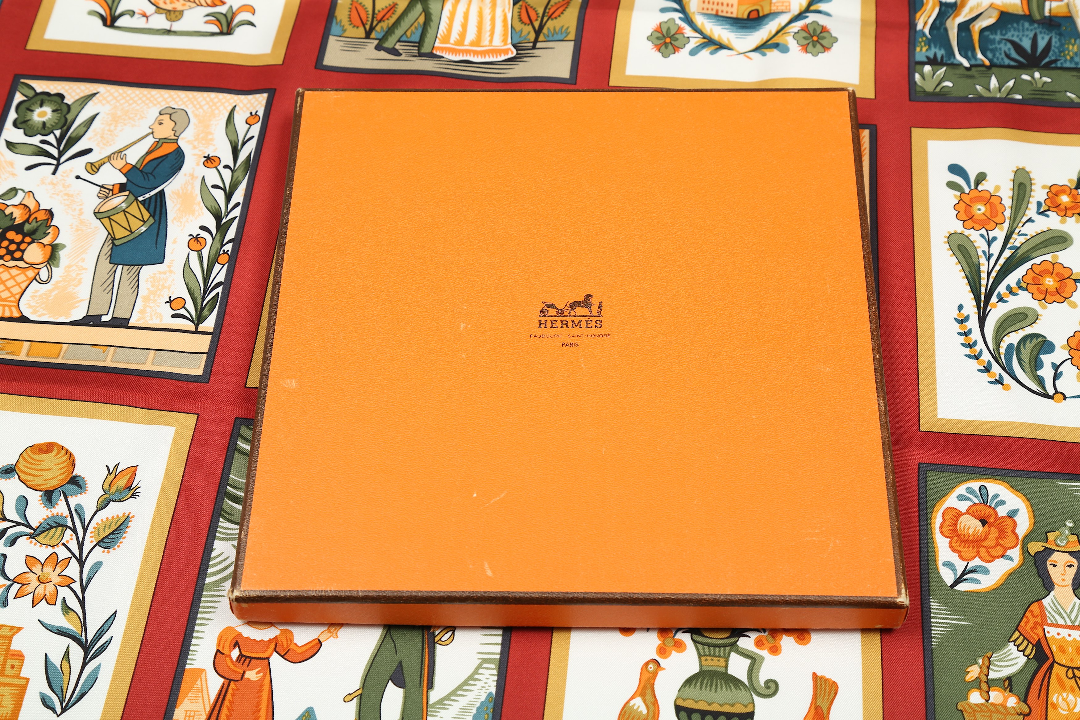 Hermes 'Imagerie' Silk Scarf - Image 4 of 4