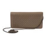 Bottega Veneta Taupe Intrecciato Continental Wallet on Chain