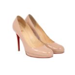 Christian Louboutin Nude Neofilo Pumps - Size 40.5