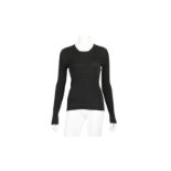 Chanel Grey Cashmere Silk Jumper - Size 46