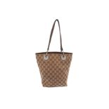 Gucci Beige Monogram Small Eclipse Tote