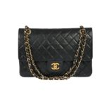 Chanel Black Medium Double Flap Bag