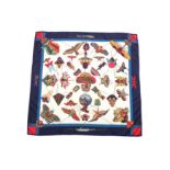 Hermes 'Soies Volantes' Silk Scarf