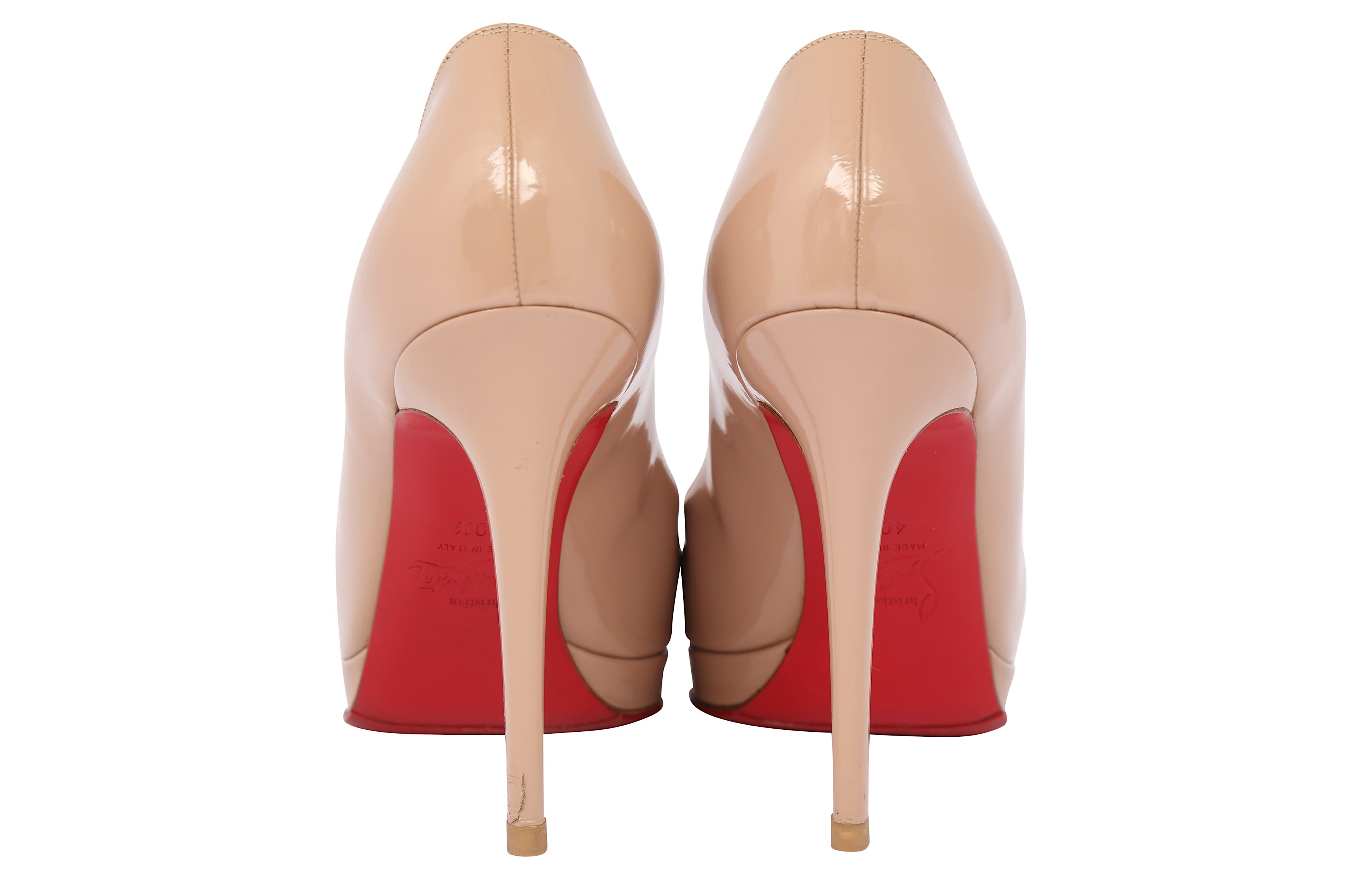 Christian Louboutin Nude Neofilo Pumps - Size 40.5 - Image 3 of 5