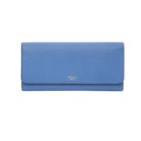 Mulberry Porcelain Blue Leather Long Wallet