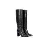 Sergio Rossi Black Long Boots - Size 38