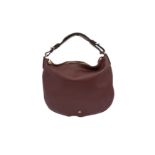 Mulberry Burgundy Hobo Shoulder Bag