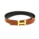 Hermes Reversible Constance Belt - Size 100