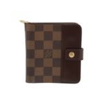 Louis Vuitton Damier Ebene Compact Zip Wallet