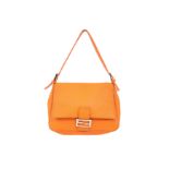 Fendi Orange Selleria Mama Baguette Bag