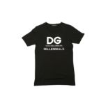 Dolce and Gabbana Black Millennials T-Shirt - Size 46