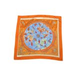 Hermes 'www.Hermes.com' Silk Scarf