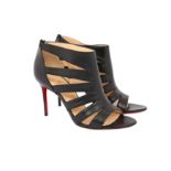 Christian Louboutin Black Caged Sandal - Size 36.5