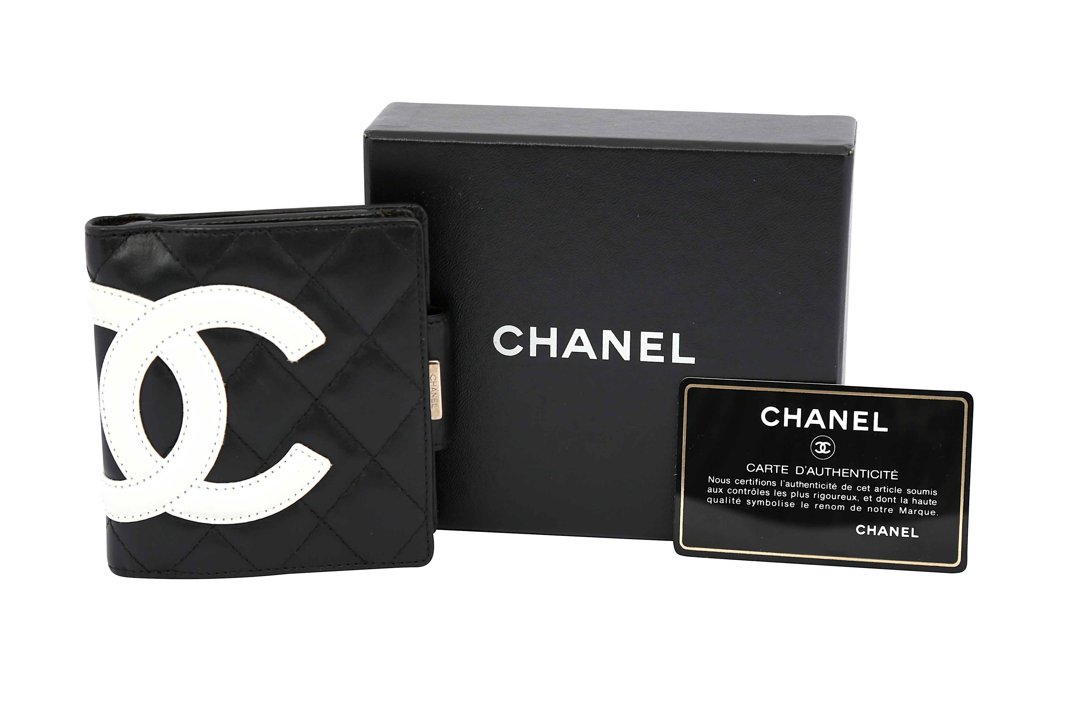 Chanel Black Ligne Cambon Zip Wallet - Image 5 of 6