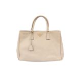 Prada Pomice Saffiano Galleria Tote