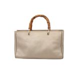 Gucci Gold Bamboo Large Shopper Tote