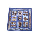 Hermes 'Persona' Silk Scarf