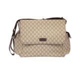 Gucci Beige Supreme Monogram Crossbody Messenger