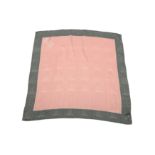 Chanel Pink Silk Scarf