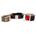 Three Dolce & Gabbana Wide Waist Belts - Size 75 & 80