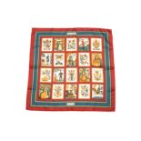 Hermes 'Imagerie' Silk Scarf