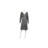 Missoni Black and White Chevron Dress - Size 42