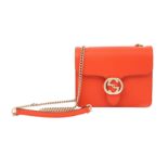 Gucci Orange GG Interlocking Crossbody