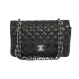 Chanel Black Medium Classic Double Flap Bag