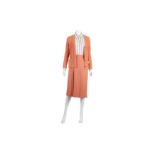 Celine Peach Three Piece Skirt Set - Size 40 and 42