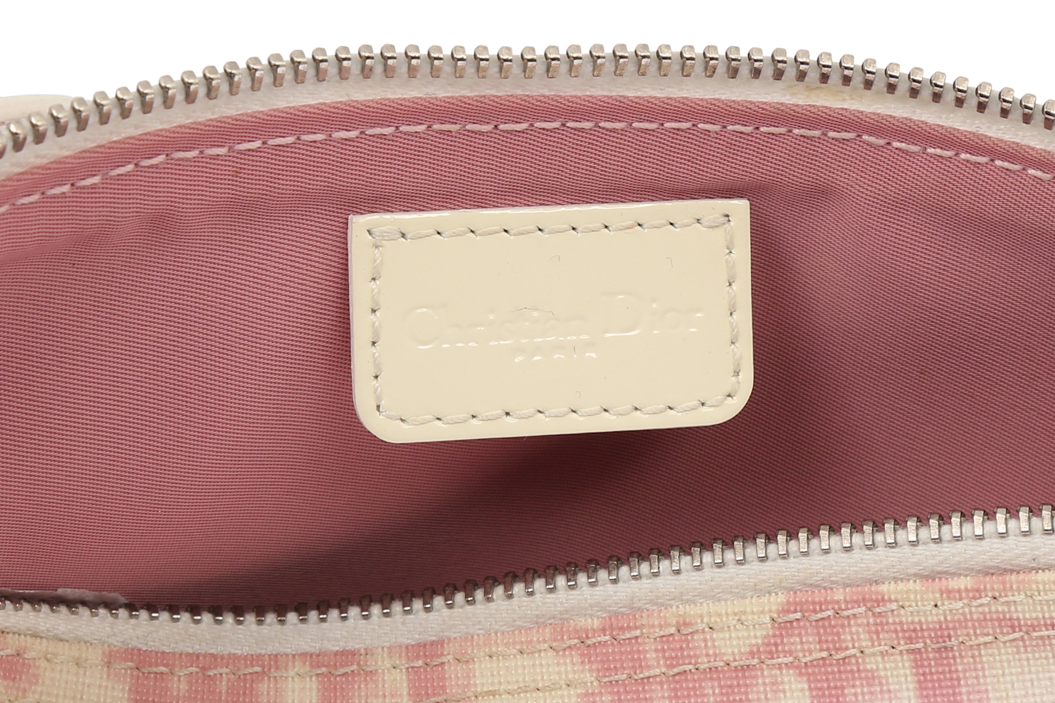 Christian Dior Pink Diorissimo Saddle Bag - Image 5 of 6