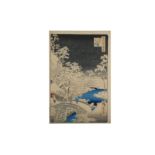 A WOODBLOCK PRINT BY HIROSHIGE. (1797 – 1858)