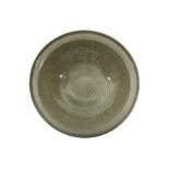 A CELADON-GLAZED BOWL.