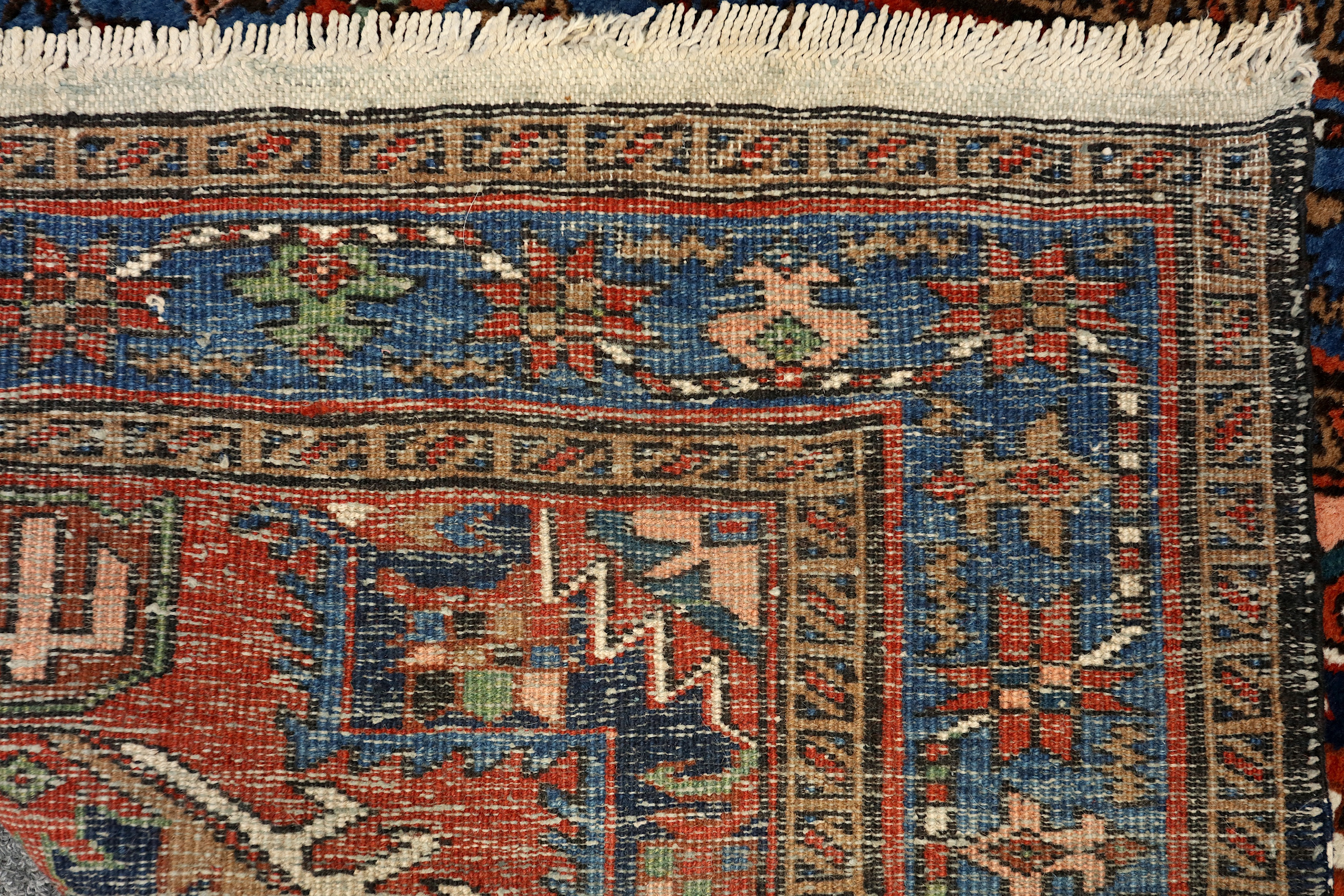 A FINE HERIZ RUNNER, NORTH-WEST PERSIA - Image 7 of 7