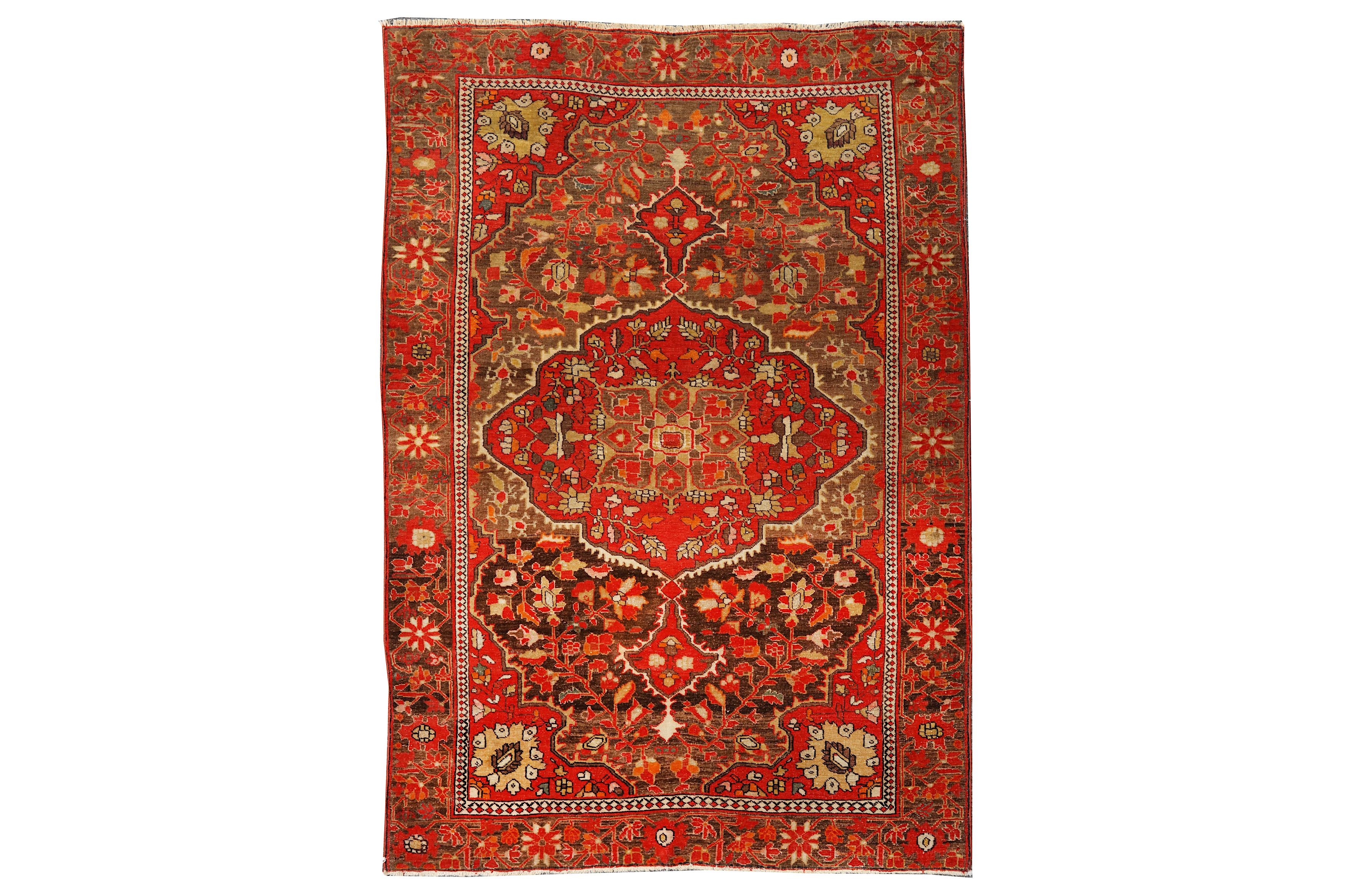 A FINE SAROUK-FERAGHAN RUG, WEST PERSIA