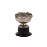 An Elizabeth II sterling silver presentation rose bowl, Birmingham 1971 by Cooper Brothers